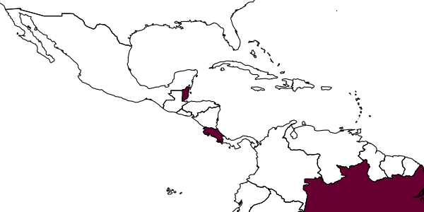 map of Pseudacaromenes alfkeni    